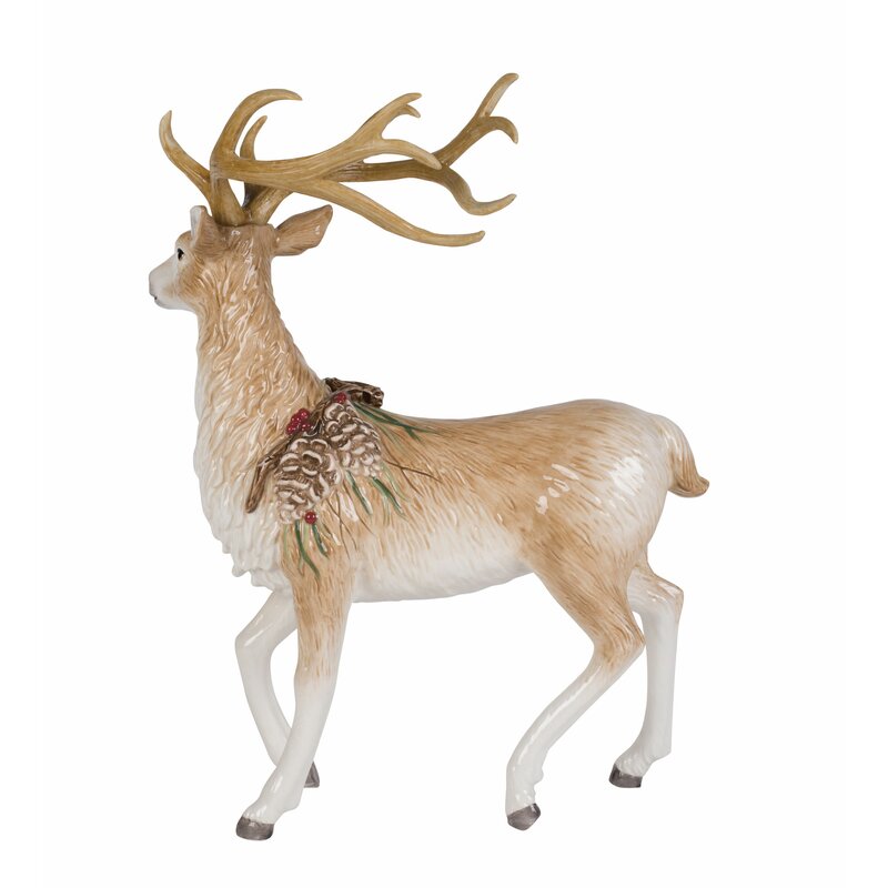 fitz and floyd bellacara deer figurine